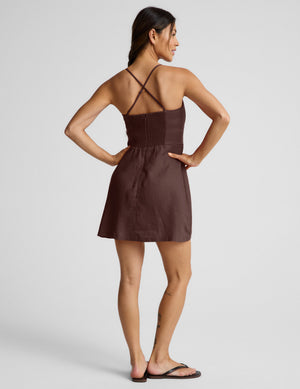 SoftWash Linen Seaside Mini Dress