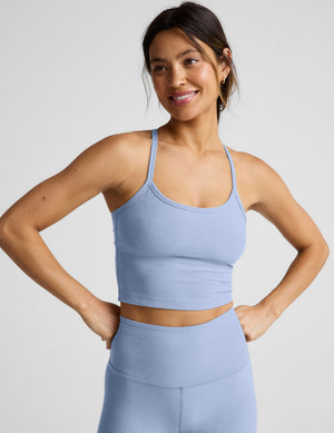 Spacedye™ Slim Racerback Cropped Tank