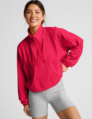 Places To Go UV Protection Half Zip Jacket