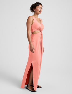 Maxi Around The World Front Twist Dress