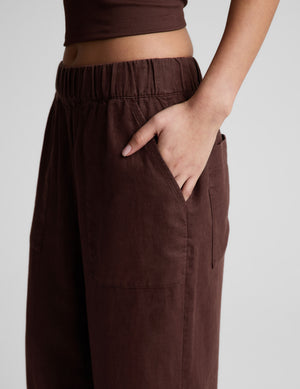 SoftWash Linen Easy Wide Leg Pant 31