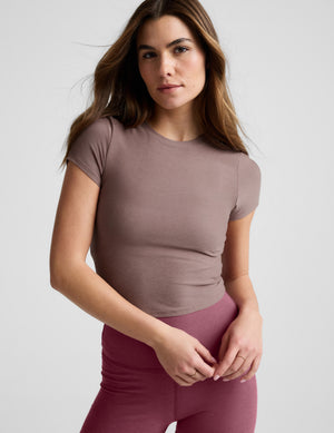 Featherweight Cropped Tee