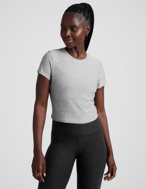 Featherweight Cropped Tee