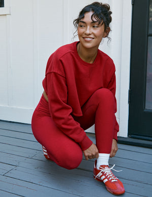 LuxeFleece™ Cropped Sweatshirt