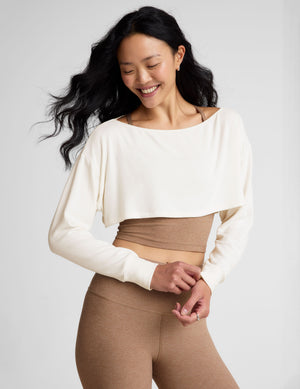 white shrug