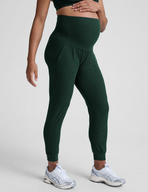 Spacedye™ Beyond the Bump Maternity Midi Jogger