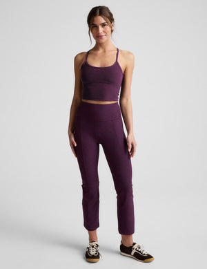 Spacedye™ Pintuck Kick Flare High Waisted Pant