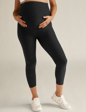 Spacedye™ Love The Bump Capri Maternity Legging