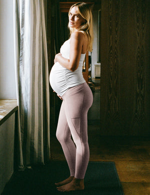 Spacedye™ Love the Bump Maternity Pocket Midi Legging