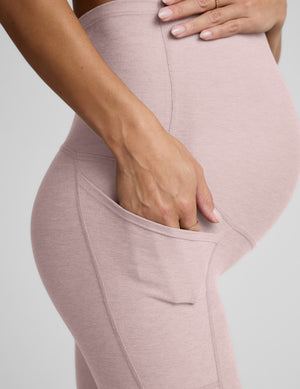 Spacedye™ Love the Bump Maternity Pocket Midi Legging