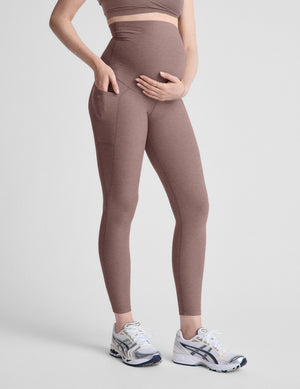 Spacedye™ Love the Bump Maternity Pocket Midi Legging