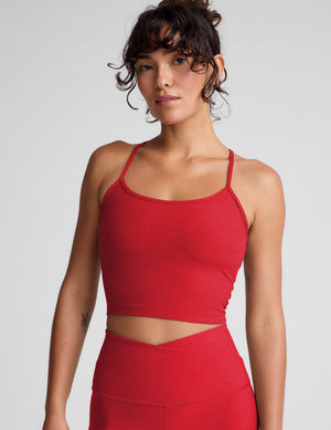 Spacedye™ Slim Racerback Cropped Tank