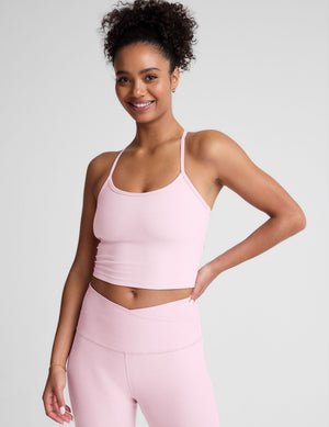 Spacedye™ Slim Racerback Cropped Tank