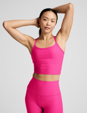 Spacedye™ Slim Racerback Cropped Tank