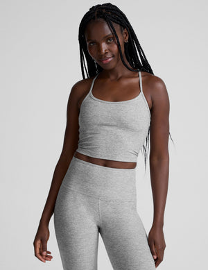 Spacedye™ Slim Racerback Cropped Tank