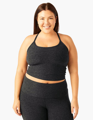 Spacedye™ Slim Racerback Cropped Tank
