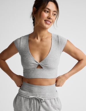 Spacedye™ Get It Twisted Cropped Tee