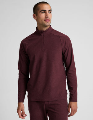 Spacedye™ Terrain Men's Quarter Zip Pullover