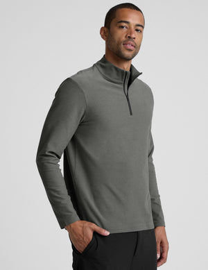 Spacedye™ Terrain Men's Quarter Zip Pullover