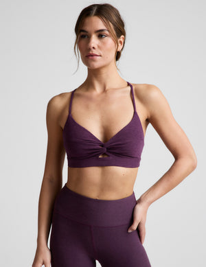 Spacedye™ Twist Front Strappy Bra