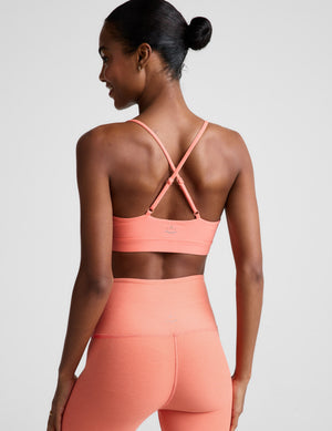 Spacedye™ Twist Front Strappy Bra