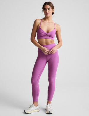 Spacedye™ Twist Front Strappy Bra